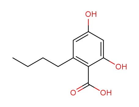 2,4-dihydroxy-6-n-butylbenzoic acid